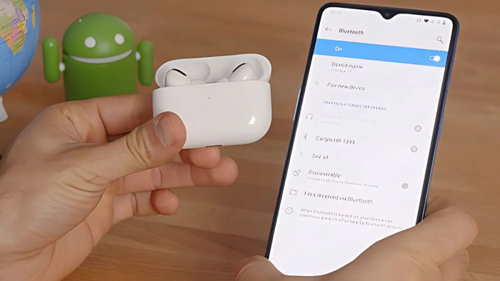 hướng dẫn kết nối AirPods với Android